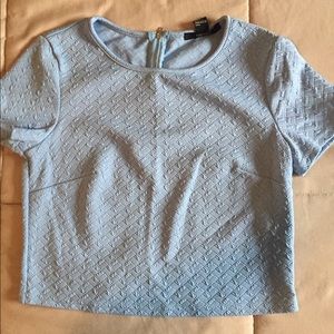 Short squared juniors shirt